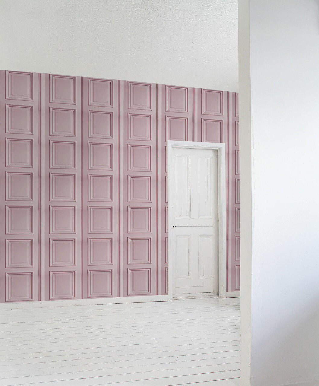 Pink Panel Wallpaper | Panel Look Wallpaper | Mineheart Wallpaper