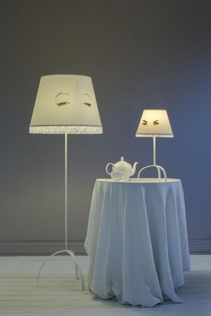 Young and Battaglia Eye Doll Floor Lamp - Marilyn