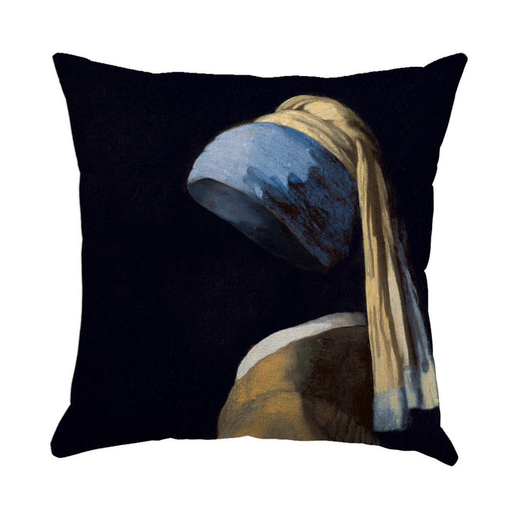 Young and Battaglia Girl Without The Pearl Earring Cushion