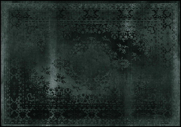 Young and Battaglia Kashan Remix Black Rug