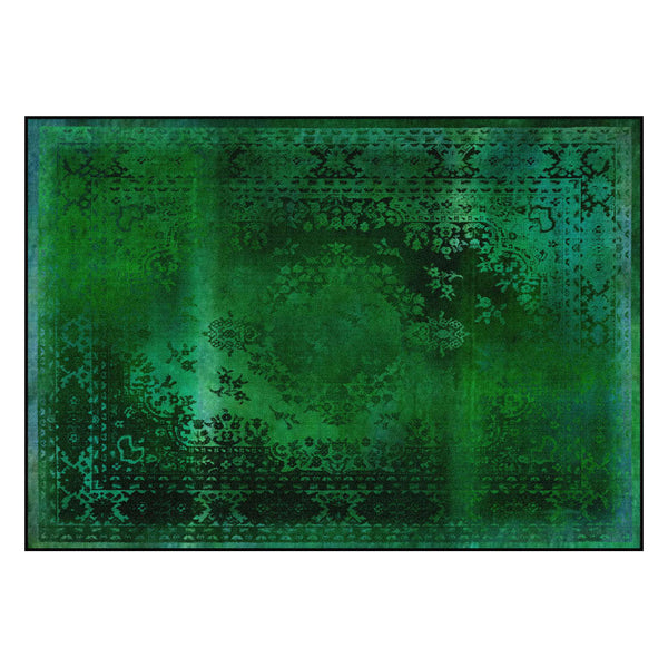 Young and Battaglia Kashan Remix Green Rug