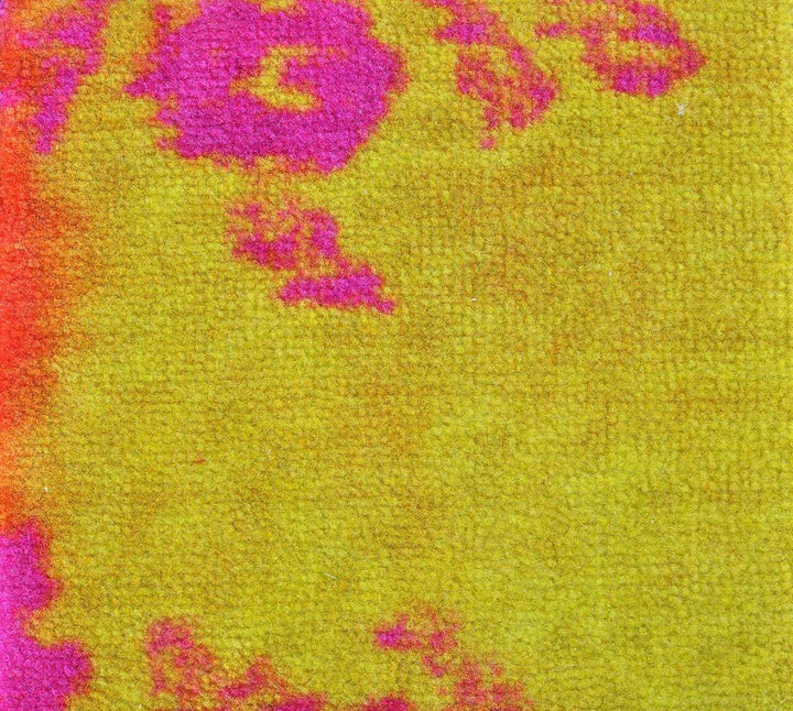 Young and Battaglia Kashan Remix Orange Pink Rug