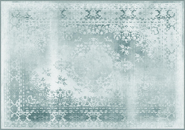Young and Battaglia Kashan Remix White Rug