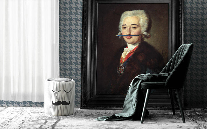 Young and Battaglia Kashan Remix White Rug