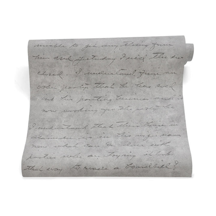 Young and Battaglia Light Concrete Loveletter Wallpaper