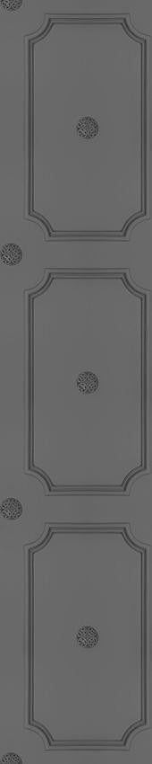Young and Battaglia Medium Grey Georgian Dot Panelling Wallpaper