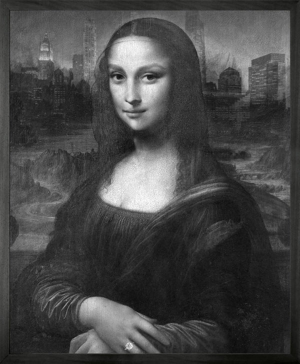 Young and Battaglia Modern Beauty Framed Printed Canvas