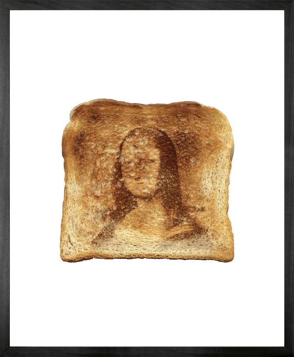 Young and Battaglia Mona Lisa Toast Framed Printed Canvas