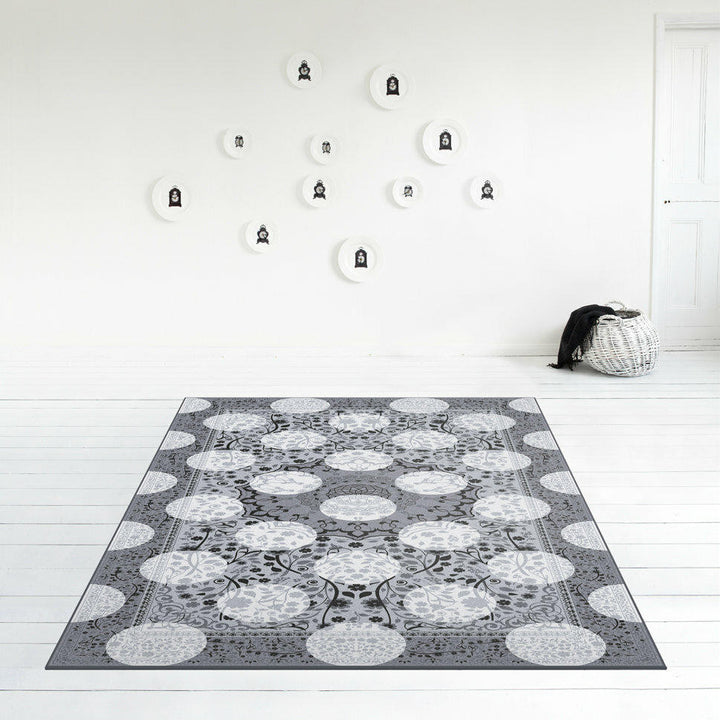 Young and Battaglia Monochrome Magic Rug