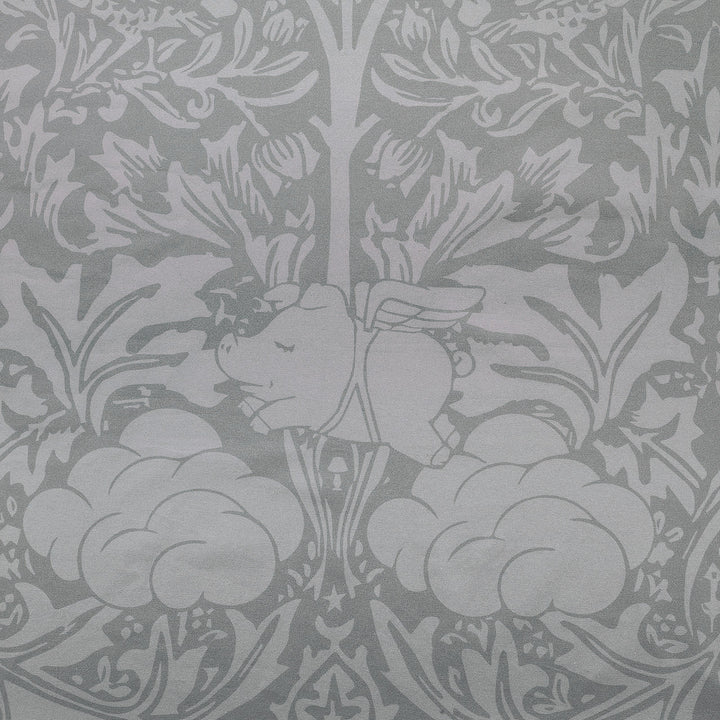 Young and Battaglia Morris Dream Fabric- Pebble grey