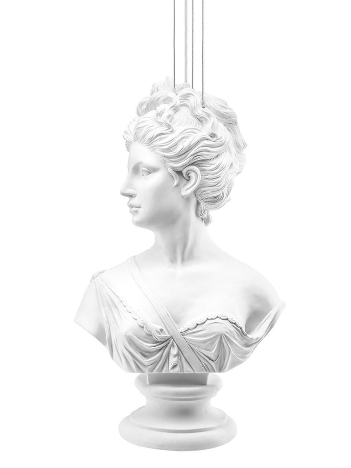 Young and Battaglia Muse Statue Lamp - XL