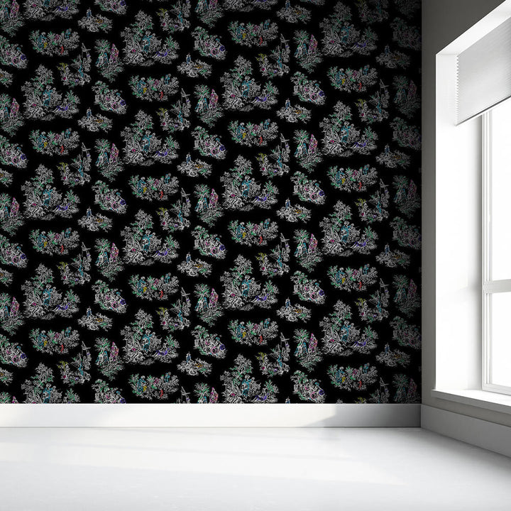 Young and Battaglia Once Upon Our Time wallpaper - Black