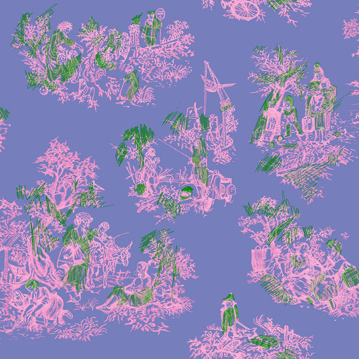 Young and Battaglia Once Upon Our Time wallpaper -Purple