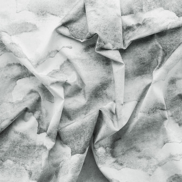 Young and Battaglia Pale Grey Clouds Fabric