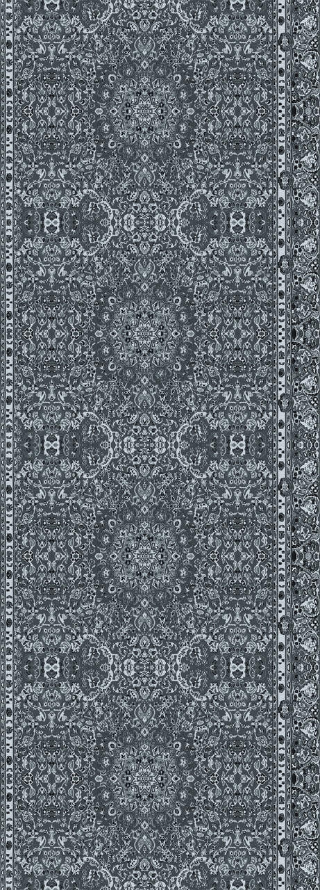 Young and Battaglia Persian Wallpaper - Cerulean Blue