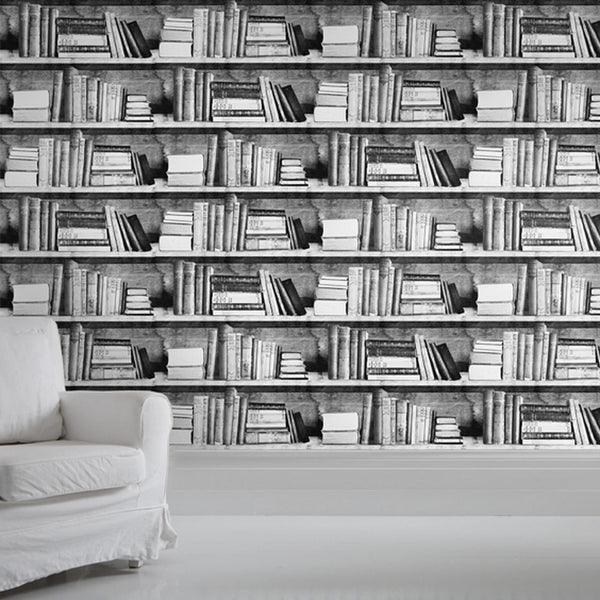 Young and Battaglia Photocopy Bookshelf Wallpaper