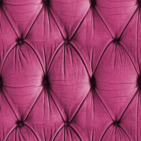 Young and Battaglia Pink Chesterfield Button Back Wallpaper