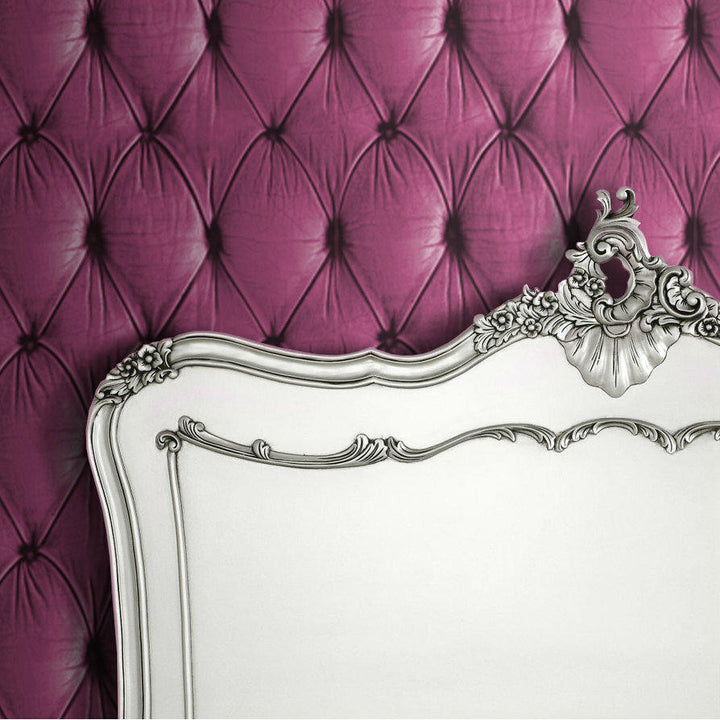 Young and Battaglia Pink Chesterfield Button Back Wallpaper