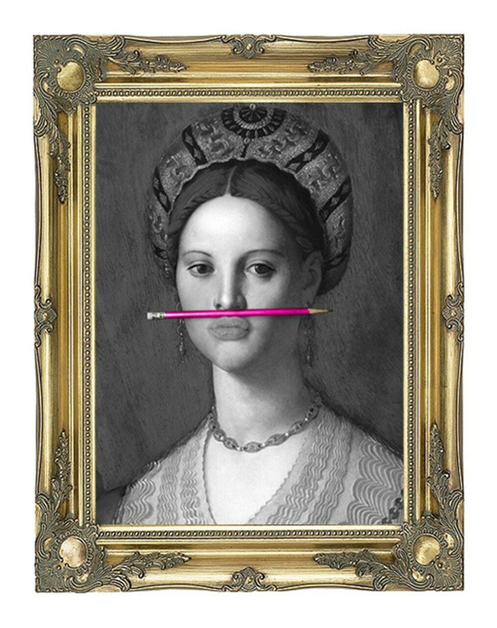 Young and Battaglia The Pink Pencil Canvas