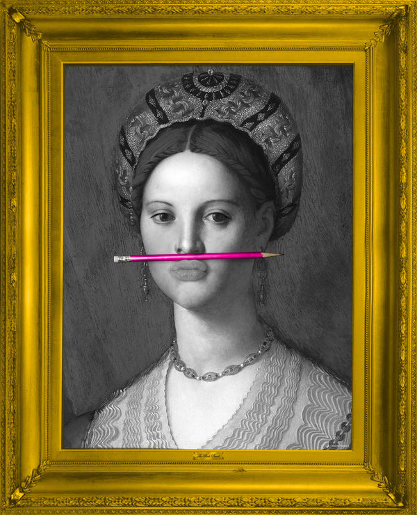 Young and Battaglia The Pink Pencil Canvas