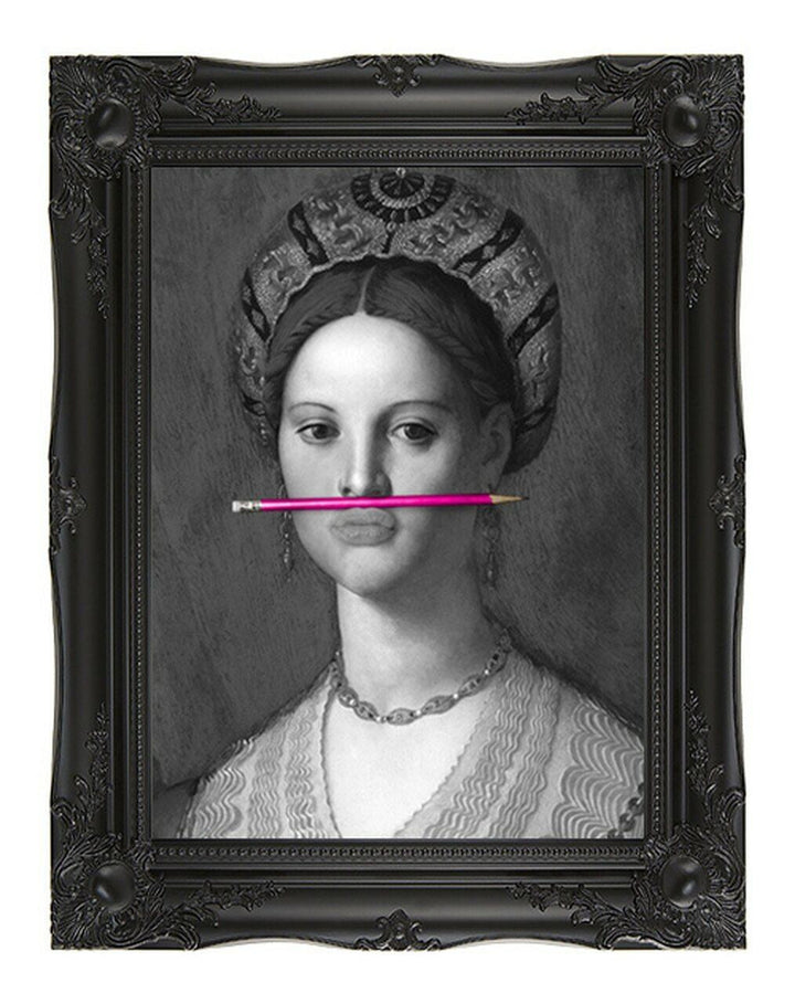 Young and Battaglia The Pink Pencil Canvas
