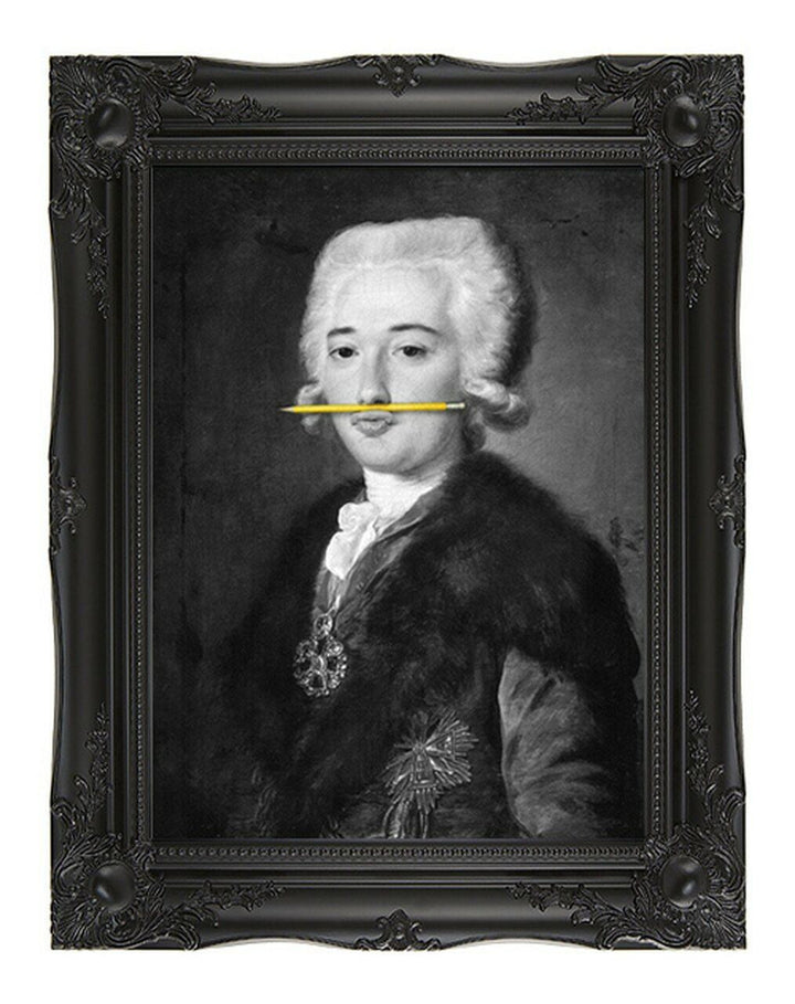 Young and Battaglia The Yellow Pencil Canvas