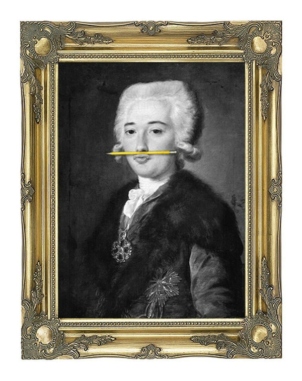 Young and Battaglia The Yellow Pencil Canvas