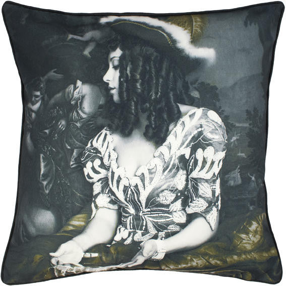 Young and Battaglia Water is not enough Gold edition cushion