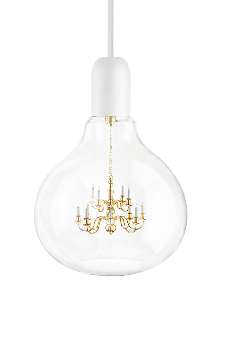 Young and Battaglia White King Edison Pendant Lamp