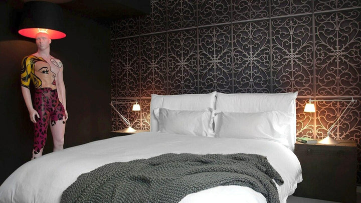 Young and Battaglia Wrought Metal Gate Wallpaper