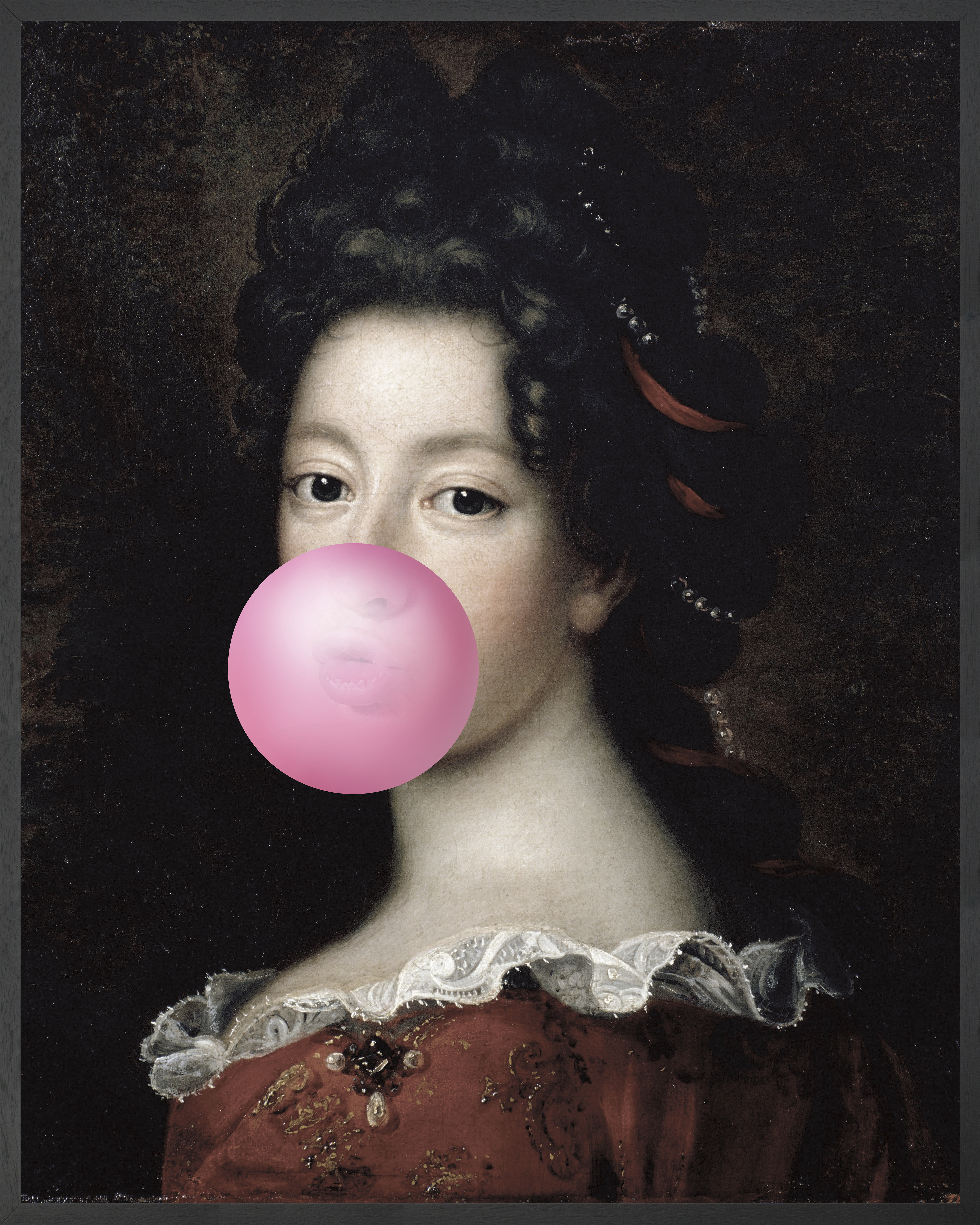 Bubblegum Portraits Bubble Gum Portrait A Modern Twist On Images, Photos, Reviews