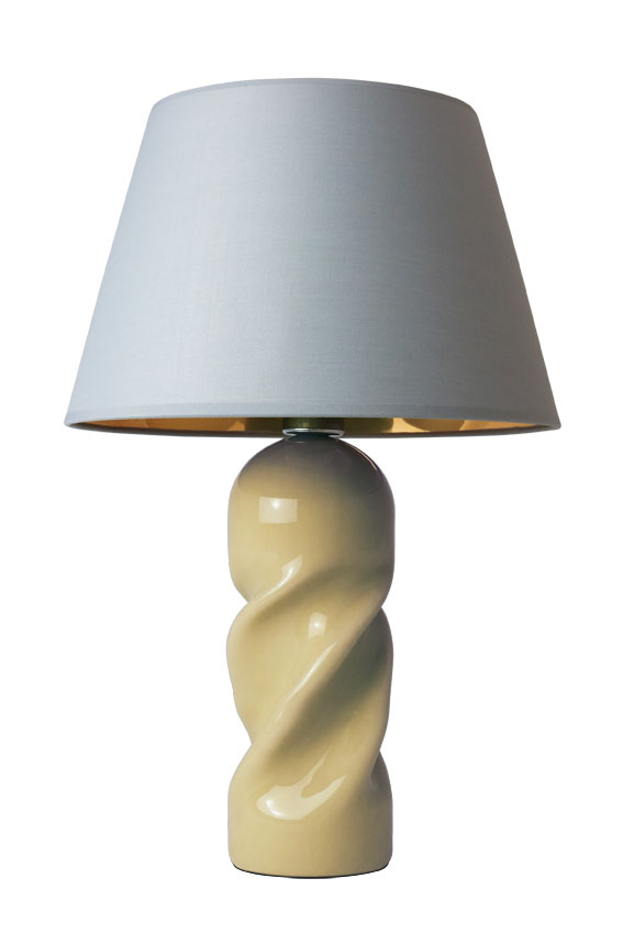taupe table lamp