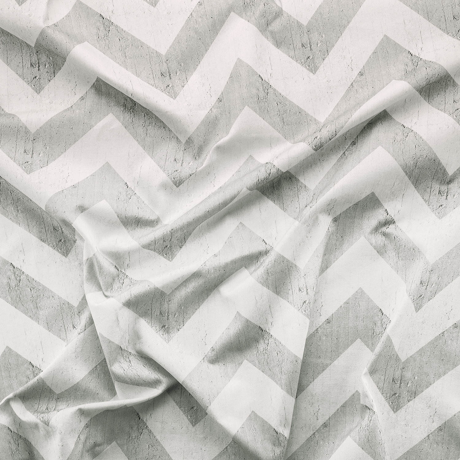 grey striped fabric