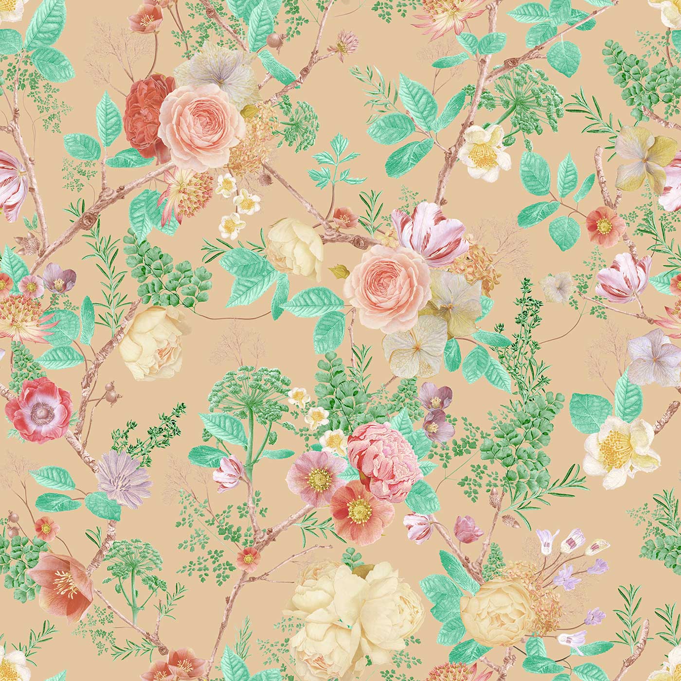 Floral Spring Wallpaper