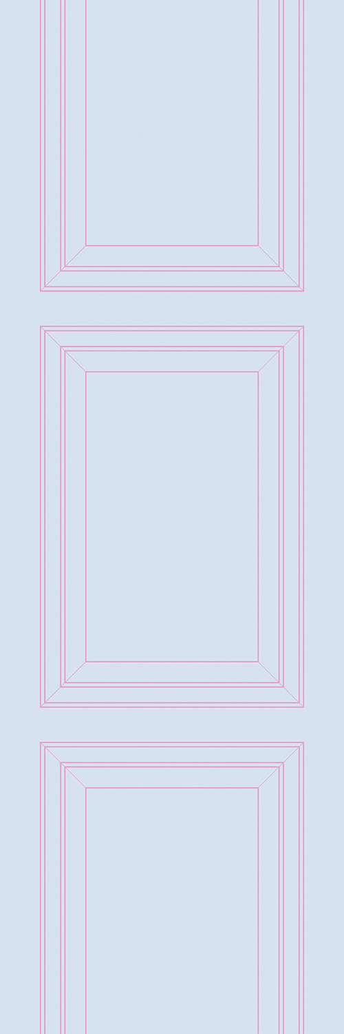 Light Blue and Pink Panel wallpaper