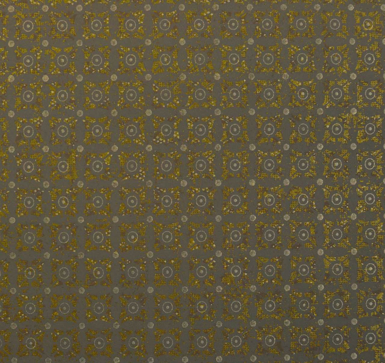 Classico Tile Pattern wallpaper - Golden Brown