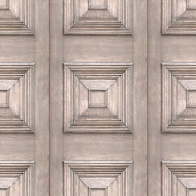 Bleached Oak Victorian Panelling Wallpaper